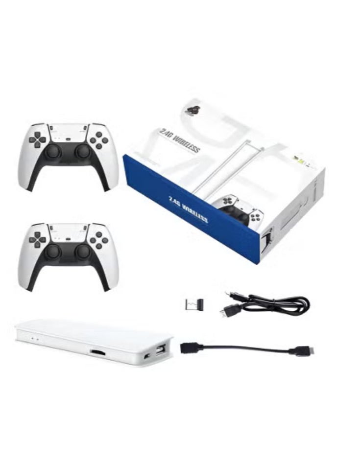 Generic - Retro 4K Game Console: Nostalgia Plug and Play with 20000+ Built-in Games, 2.4G Wireless 2 Player Dual Controllers - Image 1