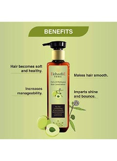 khadi veda Amla & Bhringraj Hair Conditioner For Hair 200Ml Each (Pack OF 2)  - Image 4
