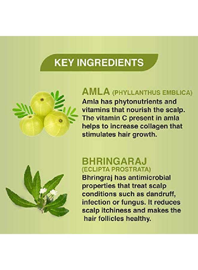 khadi veda Amla & Bhringraj Hair Conditioner For Hair 200Ml Each (Pack OF 2) - Image 5