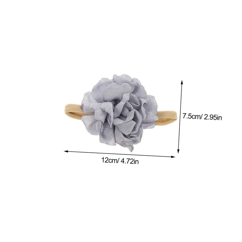 Floral Headband 10pcs Girls Boys Hair Accessories Newborn Photography - Image 3