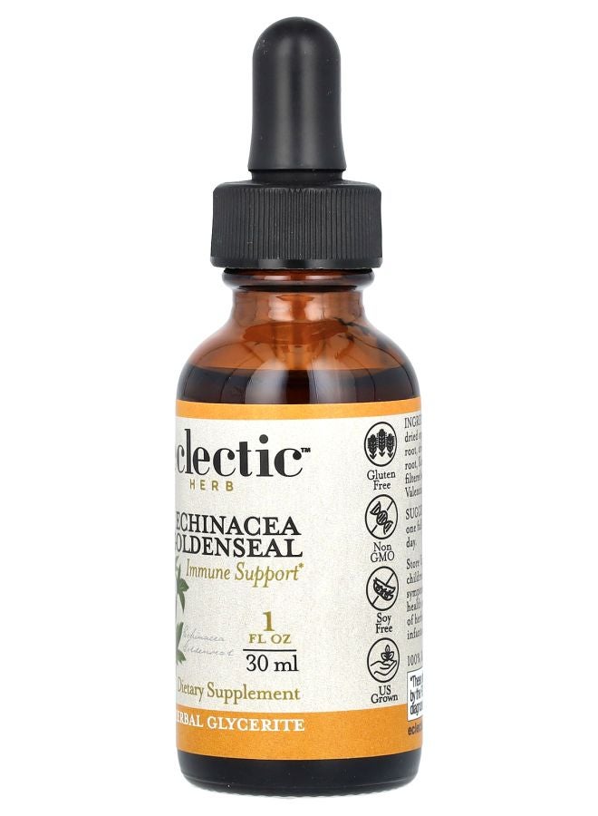 Eclectic Herb Herb Echinacea Goldenseal 1 fl oz (30 ml) - Image 2
