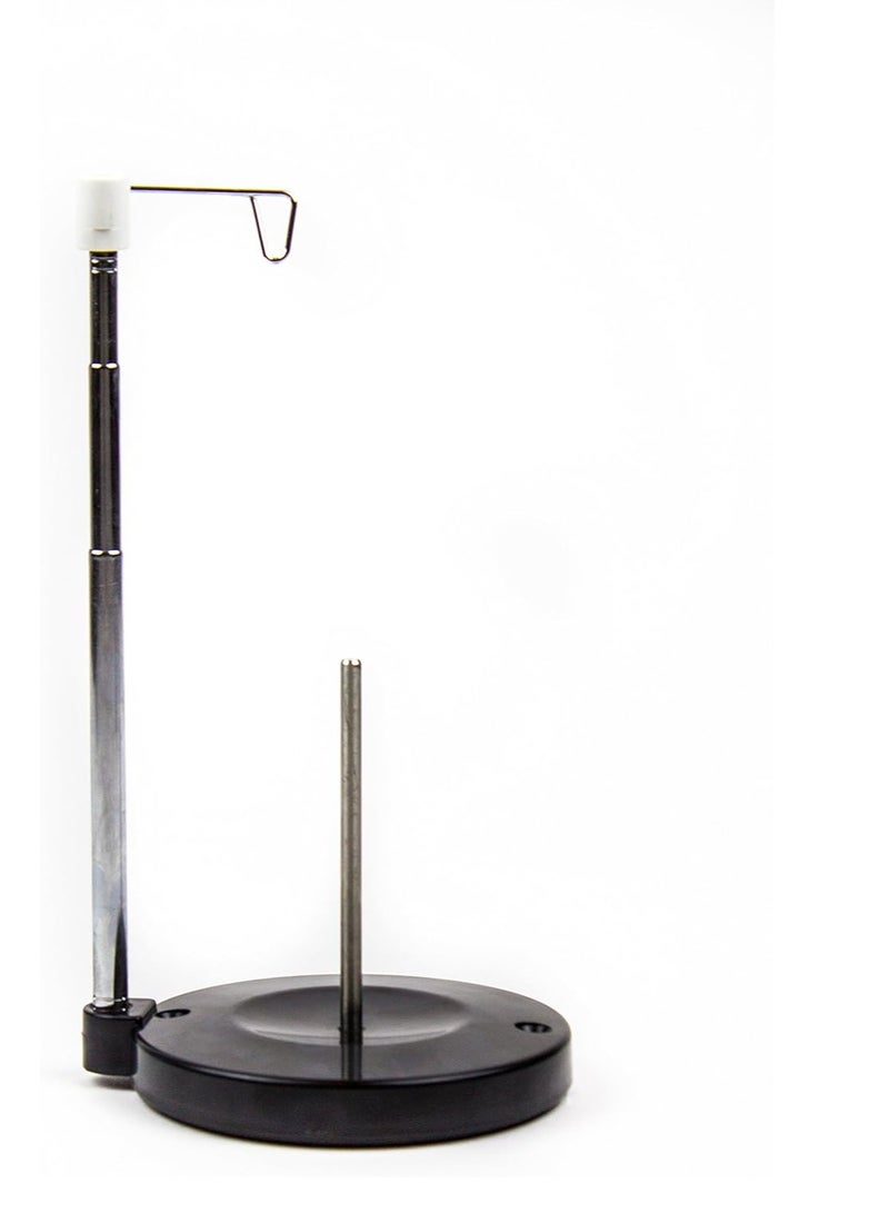 Embroidex Embroidex Adjustable Single Thread Spool Holder – Stand alone Embroidery, Sewing or Quilting Thread Holder or Stand – Ensures Smoother Feed = Heavy Plastic Base  - Image 2