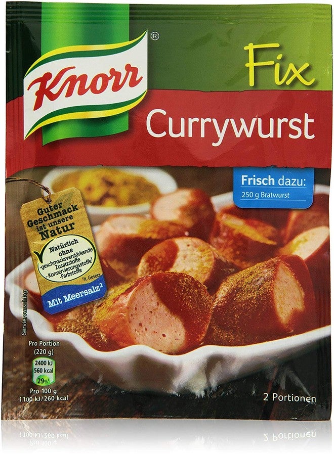 Knorr Fix Currywurst Sauce Mix, from Germany, 1.2 oz (36 g) - Image 2