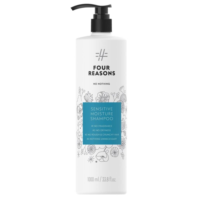No Nothing FragranceFree Moisturizing Shampoo  Hypoallergenic Unscented Hydrating for Sensitive Scalp and Skin  Jumbo Size 338 fl oz