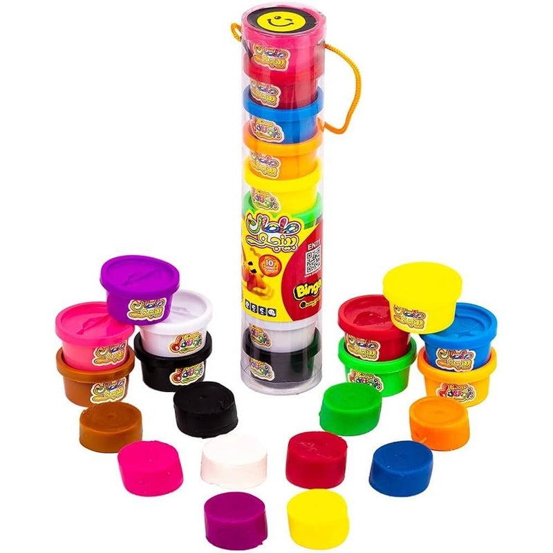بينجو 10 علب صلصال بينجو صغيرة - 0441 - Image 1