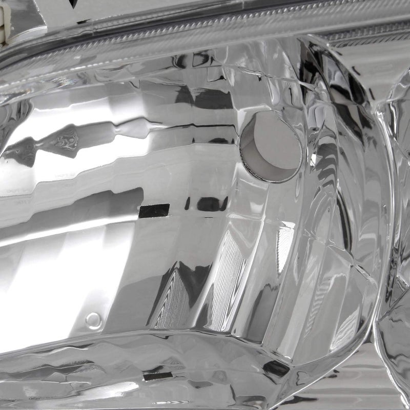 AKKON Chrome Housing Headlights for 2000-2001 Toyota Camry - Inner Side Replacement - Image 3