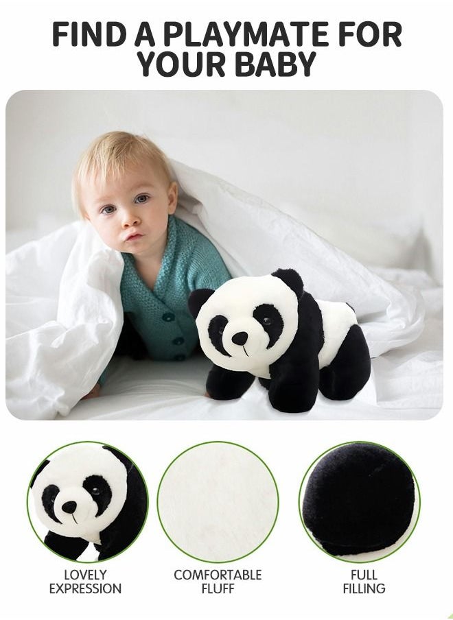 GROIC 40cm Panda Plush Toy, Plush Animal Doll, Animal Plush Toy, Children's Cartoon Animal Toy Companion Doll,Panda Toy  - Image 4