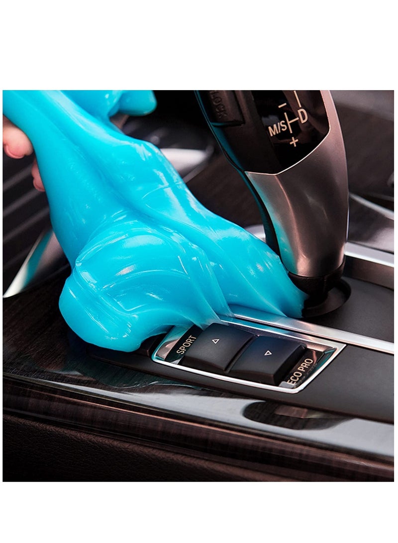 SYOSI Cleaning Gel for Car, Keyboard Cleaner, Automotive Dust Cleaning Kit Universal Detailing Car Crevice Cleaner Auto Air Vent Removal Putty Cleaning Cleaner for Car Vents, PC, Laptops, Cameras - Image 2