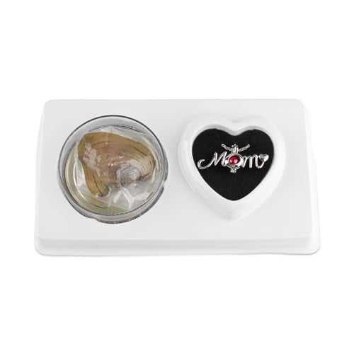 MilkyWay Wish Pearl Necklace Kit, DIY Necklace Making Kit, Necklace Cage Locket Cultured Pearl in Oyster Set, 16.9", Surprise Gift For Wife, Girlfriend,Mother (MOM) - Image 5