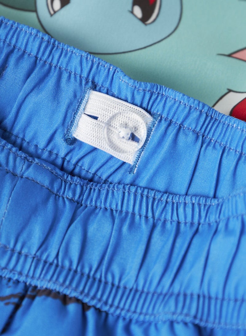 NAME IT Kids Pokemon Drawstring Swim Shorts - Image 3