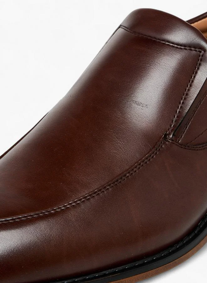 LBL by Shoexpress BROWN Solid Slip-On Loafers for Men | Best Price UAE