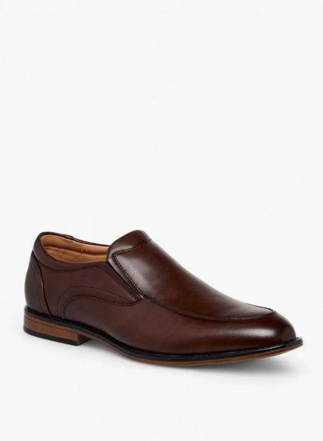 LBL by Shoexpress BROWN Solid Slip-On Loafers for Men | Best Price UAE