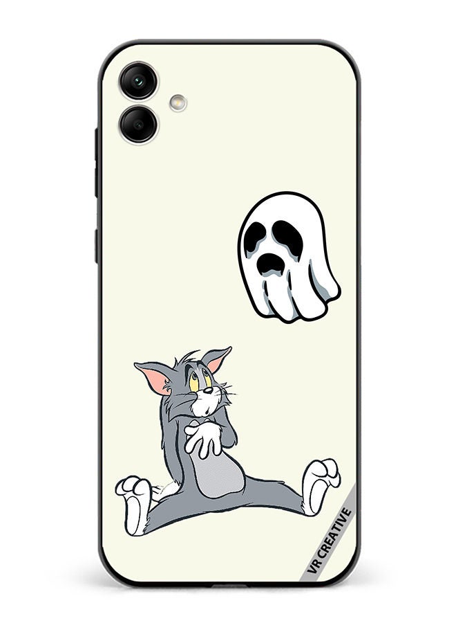 VR CREATIVE Protective Case Cover For Samsung Galaxy A04 Tom Scared Design Multicolour - Image 1