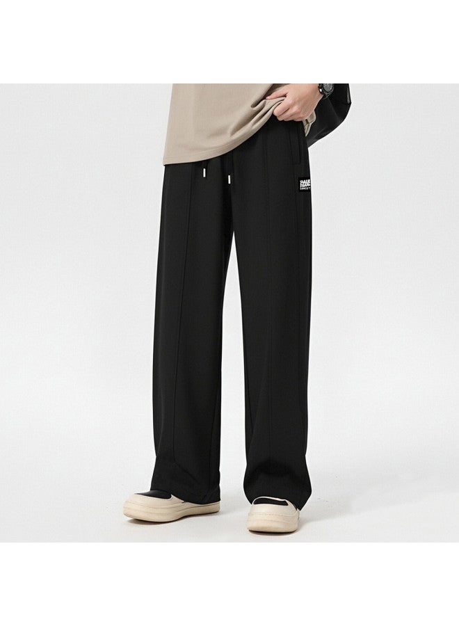 Paul Frank Casual Sporty Straight-leg Loose Spring And Autumn American Men's Pants Drape Wide-leg Trendy Heavyweight Loose Straight-leg Sweatpants - Image 3