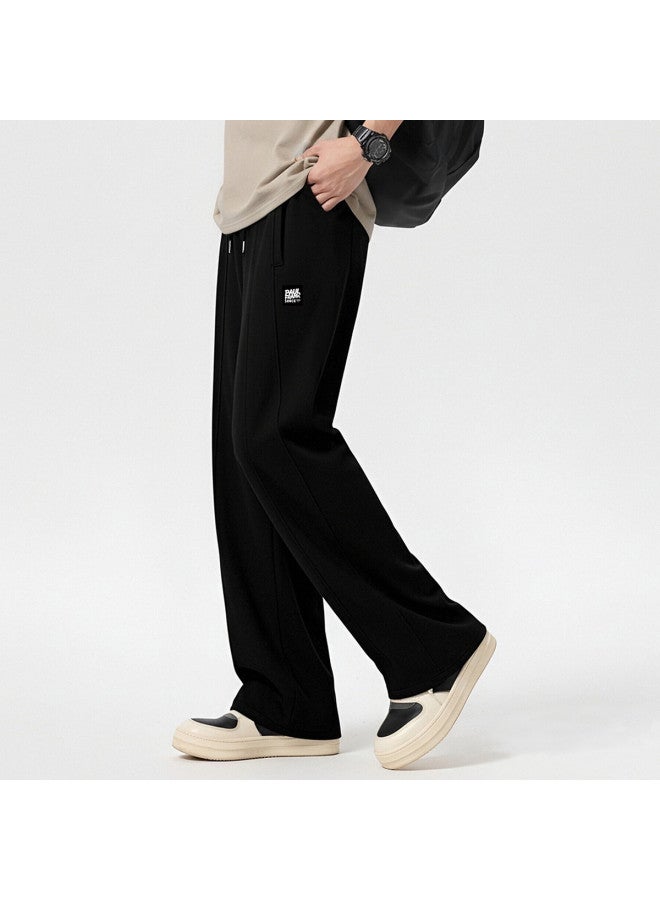 Paul Frank Casual Sporty Straight-leg Loose Spring And Autumn American Men's Pants Drape Wide-leg Trendy Heavyweight Loose Straight-leg Sweatpants - Image 5