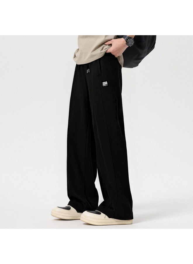 Paul Frank Casual Sporty Straight-leg Loose Spring And Autumn American Men's Pants Drape Wide-leg Trendy Heavyweight Loose Straight-leg Sweatpants - Image 4