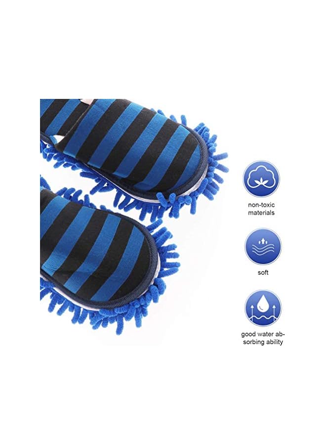 PROMASS Floor Cleaning Shoes Mop Slippers Shoes, Multifunction Unisex Cleaning Slippers Washable for Home Kitchen Bathroom Floor Dust Cleaning Tool Free Size - Image 5