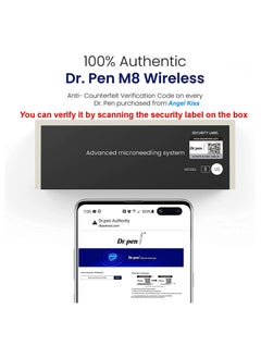 دي آر. بن Dr.Pen Ultima M8 احترافي قابل للتعديل لاسلكي مايكرو إبرة ديرما مجموعة أقلام أداة للعناية بالبشرة مع 2 خراطيش 16 دبوس  - Image 4