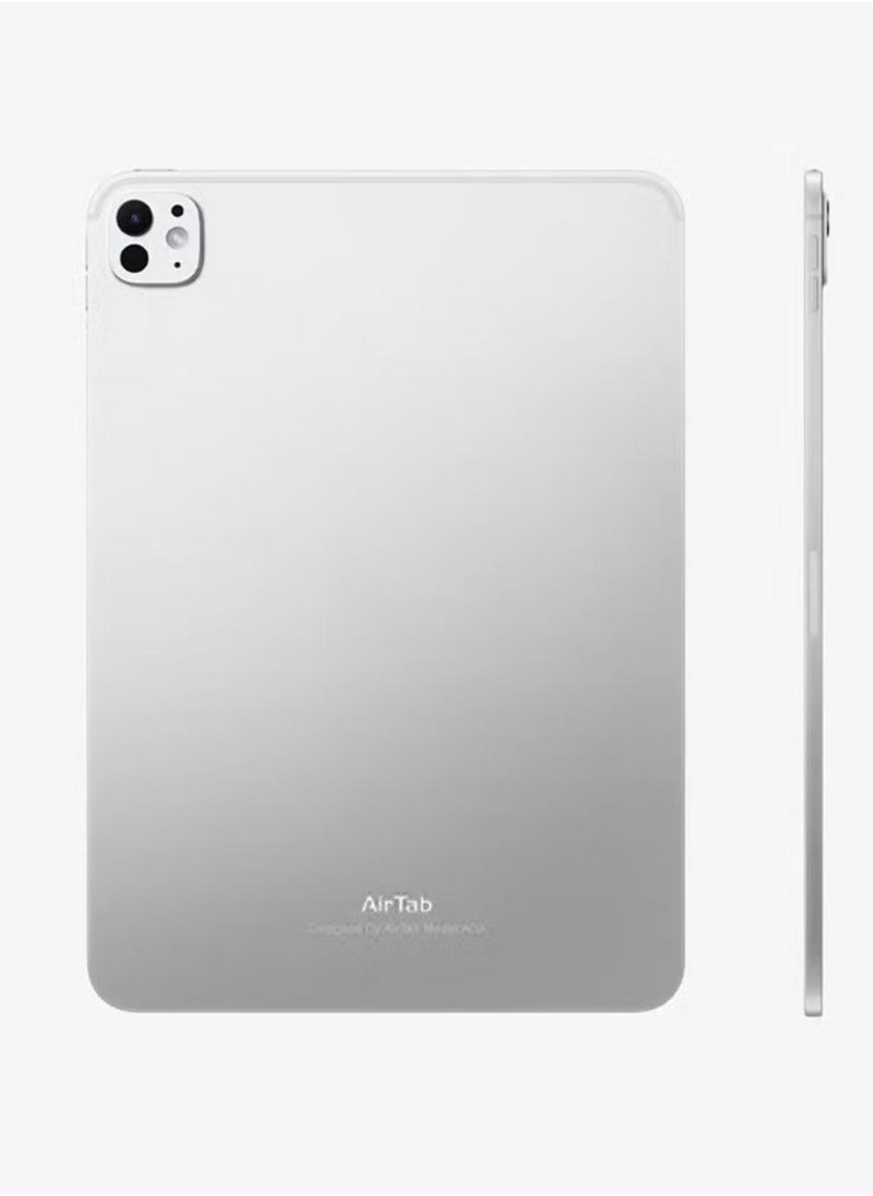 AirTab - Pro Tablet with Arabic Keyboard 10.1" FHD Screen 16GB RAM 1TB ROM - with Powerful 10,000mAh Battery Titanium - Image 1