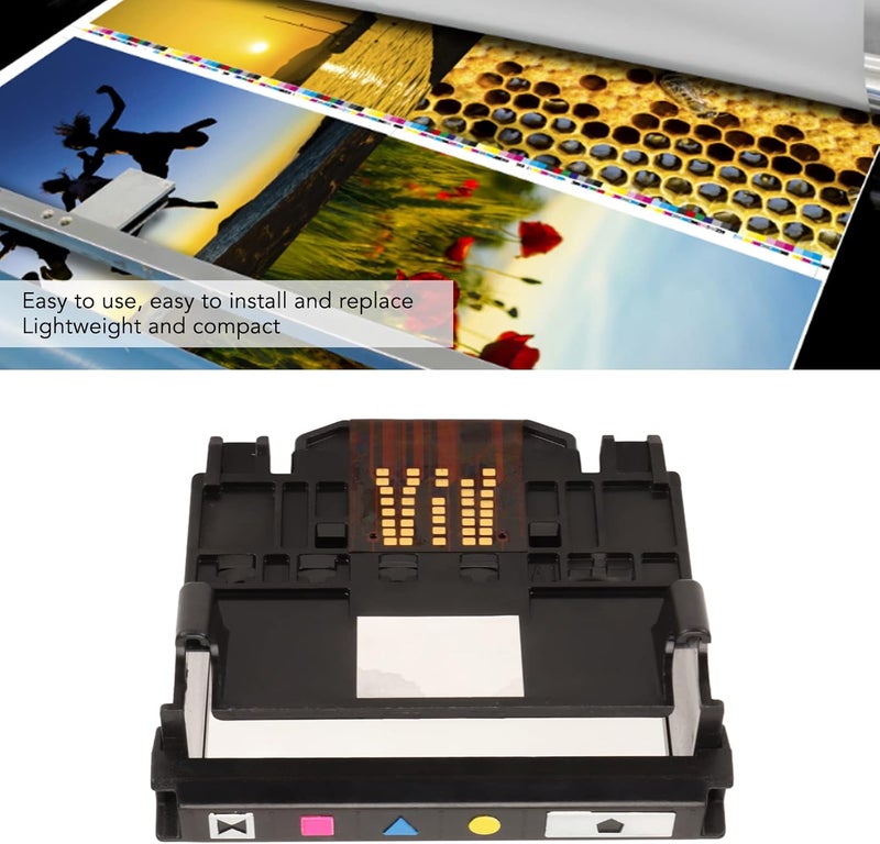 Srliya Print Head, ABS Replacement Printhead for HP Photosmart 7520 7510 7525 7515 C6340 D7560 C6350, Suitable with Easy Installation for Printers Parts, Made of Durability ABS Material - Image 3