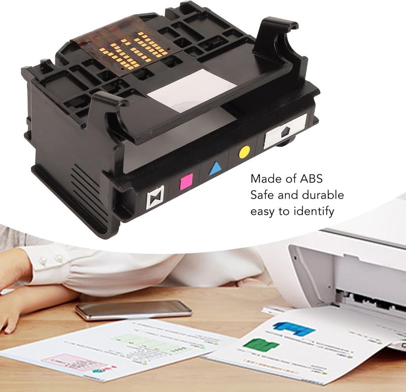 Srliya Print Head, ABS Replacement Printhead for HP Photosmart 7520 7510 7525 7515 C6340 D7560 C6350, Suitable with Easy Installation for Printers Parts, Made of Durability ABS Material - Image 2