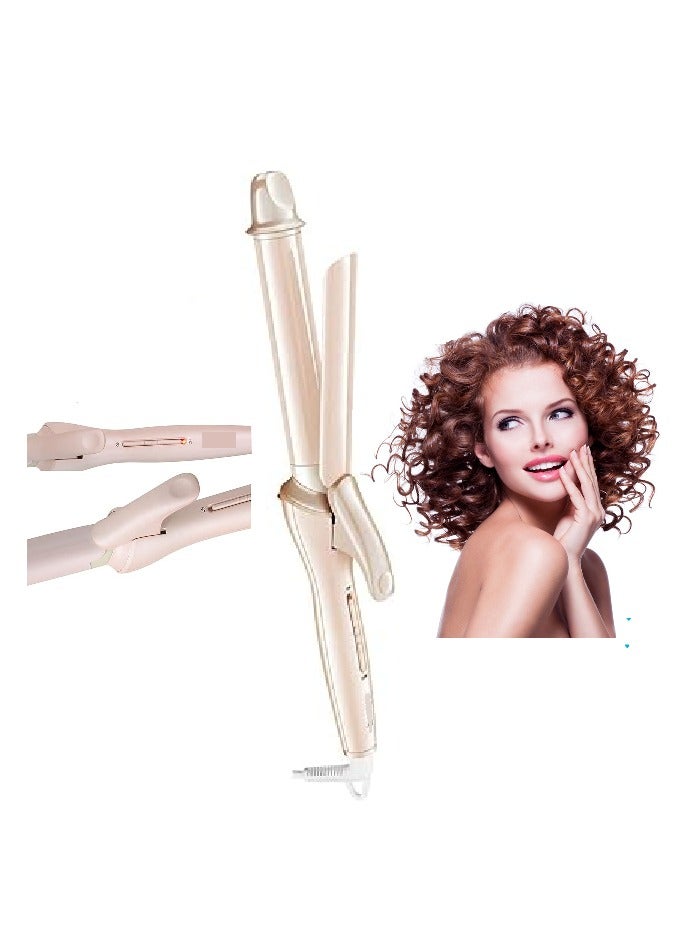 V-508 Curly Hair Iron - Pink/White - Image 1