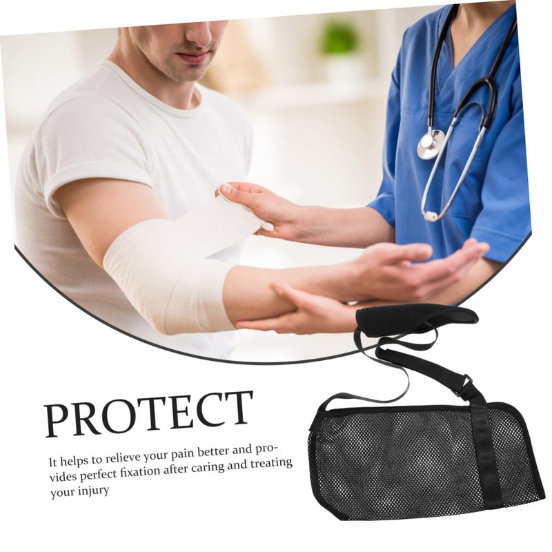 Adjustable Shoulder Support Sling Arm Immobilizer Strap For Physical Therapy Elbow Guard - Image 4