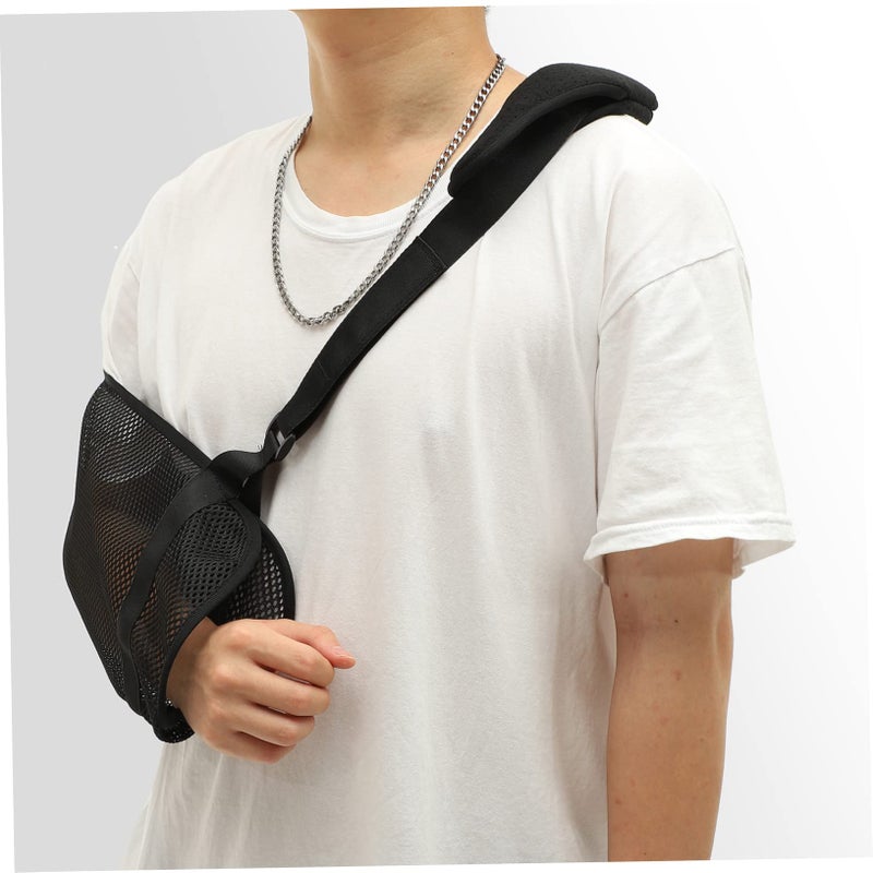 Adjustable Shoulder Support Sling Arm Immobilizer Strap For Physical Therapy Elbow Guard - Image 3