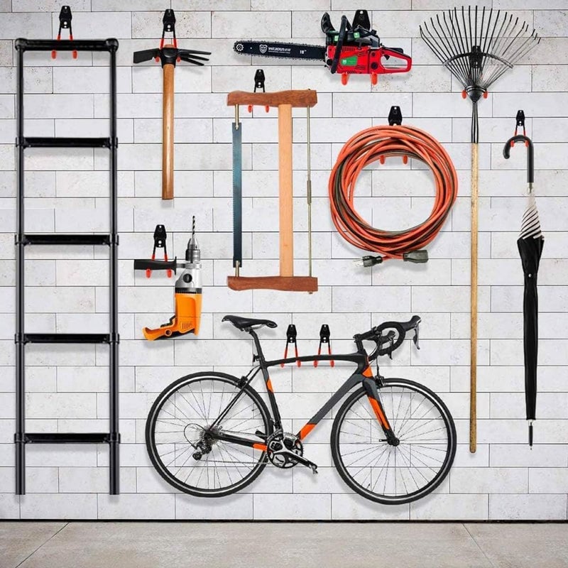 EPIQURIA EPIQURIA Garage Storage Hooks Heavy Duty Ladder Hooks for Wall Garage Hooks Mount Storage Organizer with AntiSlip Coating Hangers and Combinable Wall Mount Garage Hooks 1  - Image 3