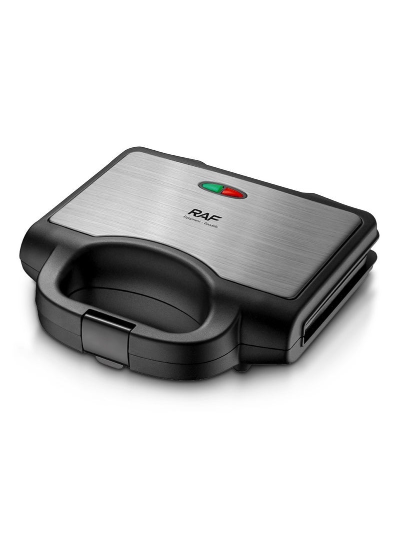 آر إيه أف ماكينة ساندويتش تسخين منزلية على الوجهين ماكينة إفطار متعددة الوظائف ماكينة الخبز - Image 4