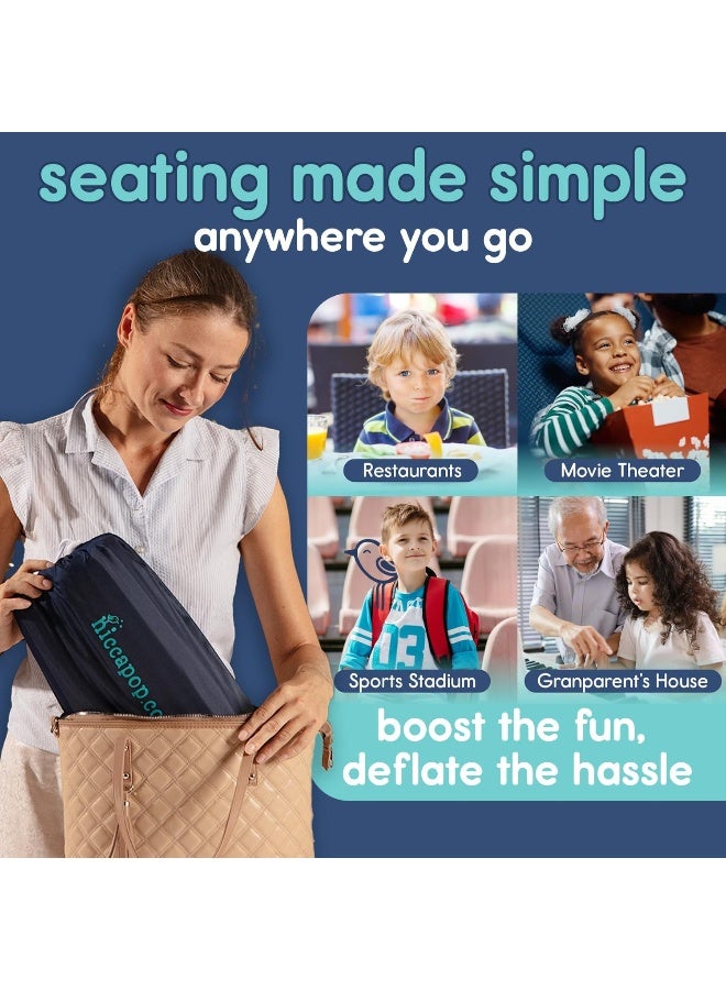 hiccapop NeoBoost Inflatable Toddler Booster Seat for Dining Table - Image 5