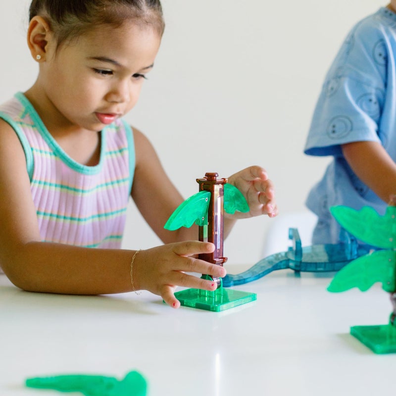 MAGNA-TILES Dino World XL 50 Piece Set - Image 3