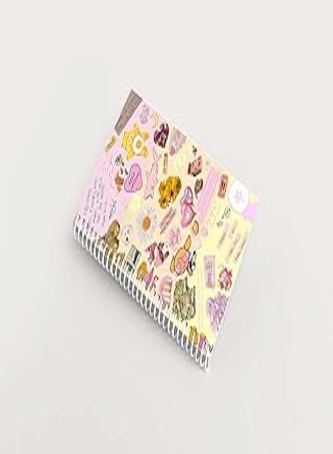 Premium Notebook - 100 Pages, 15 x 8in - Keep on Walking
