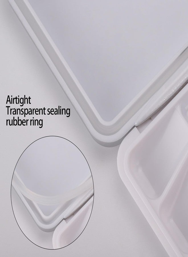 Tecbeauty Airtight Watercolor Palette with Lid, 16 Wells and 2 Mixing Areas - Image 5