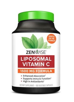 Zenwise Liposomal vitamin C 1500mg 180Caps