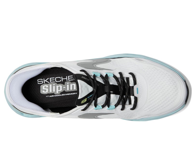 Skechers Men's Glide-Step Altus Hands Free Slip-in Sneaker, White/Blue, 11 - Image 3