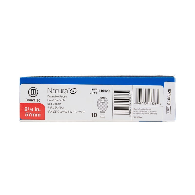 Convatec 416420 Natura Drainable Pouch 57mm Box of 10 - Image 3