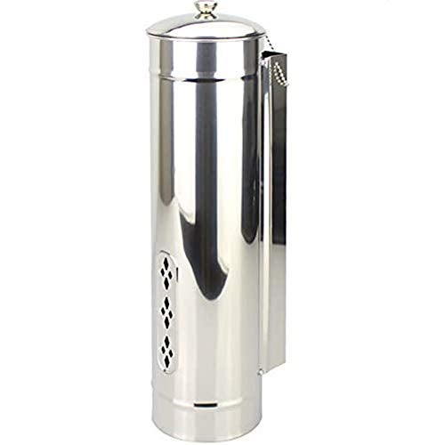 TINTON LIFE Adjustable Stainless Steel Disposable Paper Plastic Cup Dispenser with Cover Water Coffee Holder Fits 4oz to 7oz Flat Cup Size - Image 1
