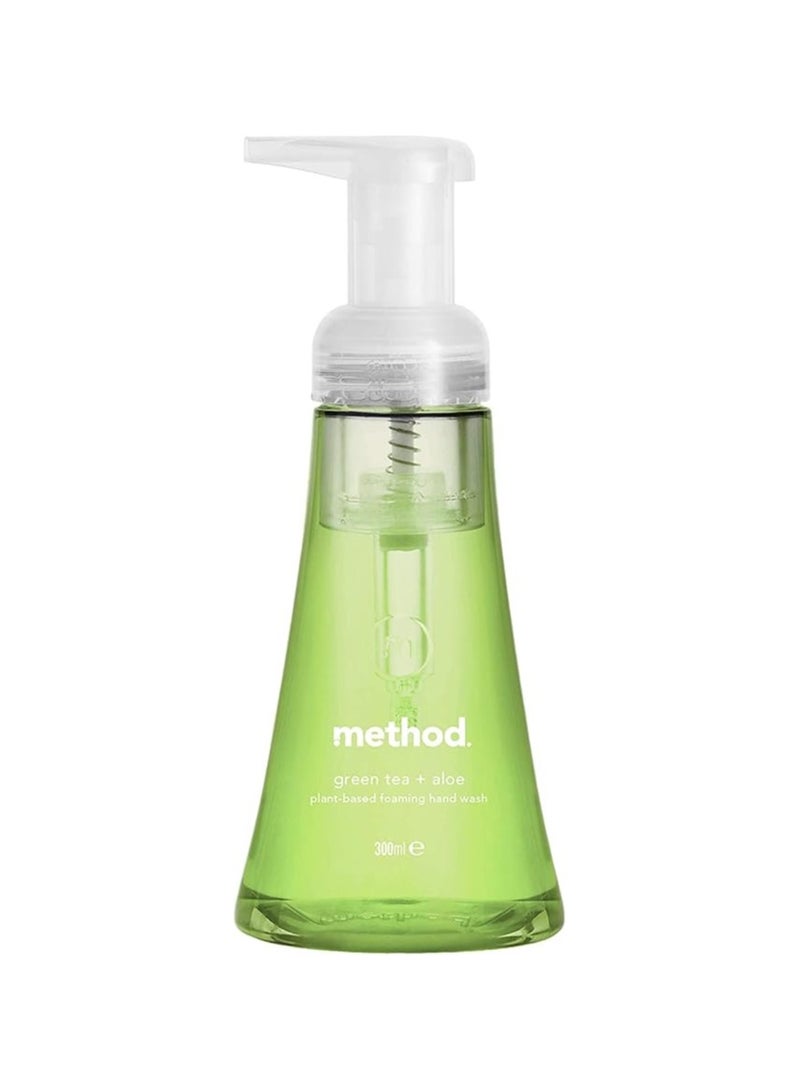 Method Green Tea And Aloe Naturally Derived Foaming Handwash 300ml - Image 1