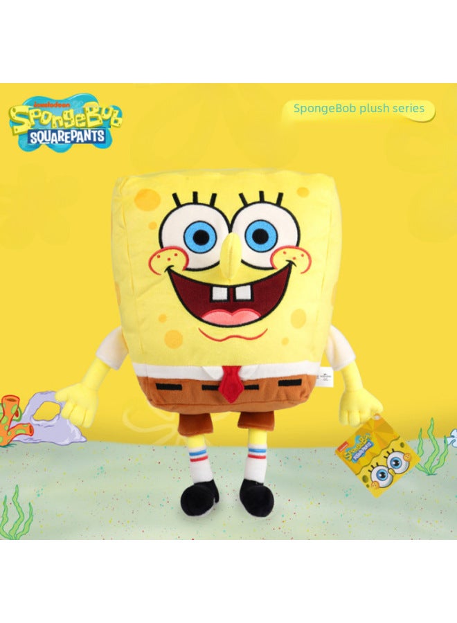 Spongebob Squarepants Plushie Toy Patty Star Crab Boss Doll Fabric Doll Pillow Children's Toy-Color:13.5cm Squidward Pendant (weighs About 0.05kg)-Height:See Color Description - Image 3