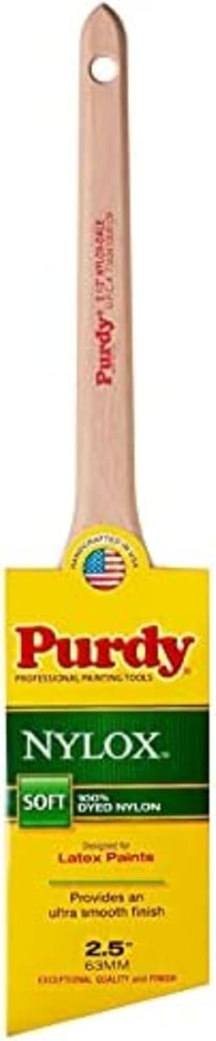 Purdy 212 Purdy 144080225 Nylox Dale Angled Sash Paint Brush Tynex Nylon - Image 1