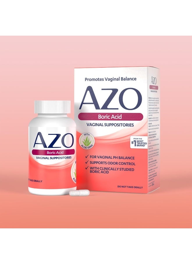 AZO Boric Acid Vaginal Suppositories  - Image 5