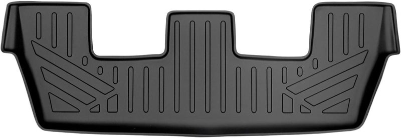 SMARTLINER Custom Fit 3rd Row Floor Mats Black for 2017-2022 Audi Q7 - Image 1