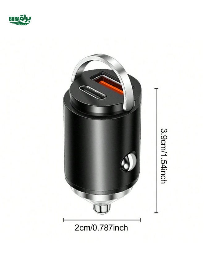 براق 100W PD Car Charger USB Type C Fast Charging Car Phone Charger Adapter for iPhone16 15 14 iPad Quick Charger  - Image 4