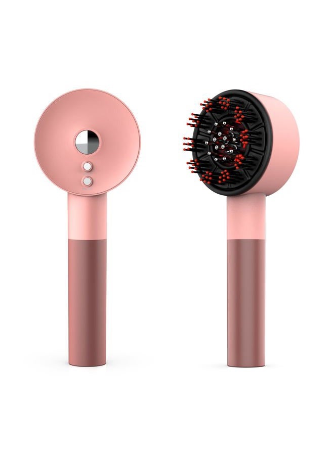 Bonshocon Hair Massager Scalp - Handheld Electric Scalp Massager with Oil Dispenser, Cordless Massager Brush for Hair Head Scalp, Poartable Waterproof Hair Massager Scalp, Purple+Pink - Image 1