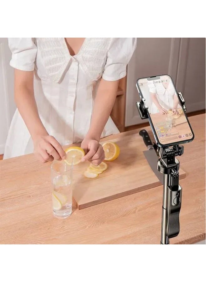 روتاكو عصا سيلفي Rtako Q052 بزاوية واسعة للغاية بطول 1.8 متر مع جهاز تحكم عن بعد بتقنية البلوتوث - Image 4