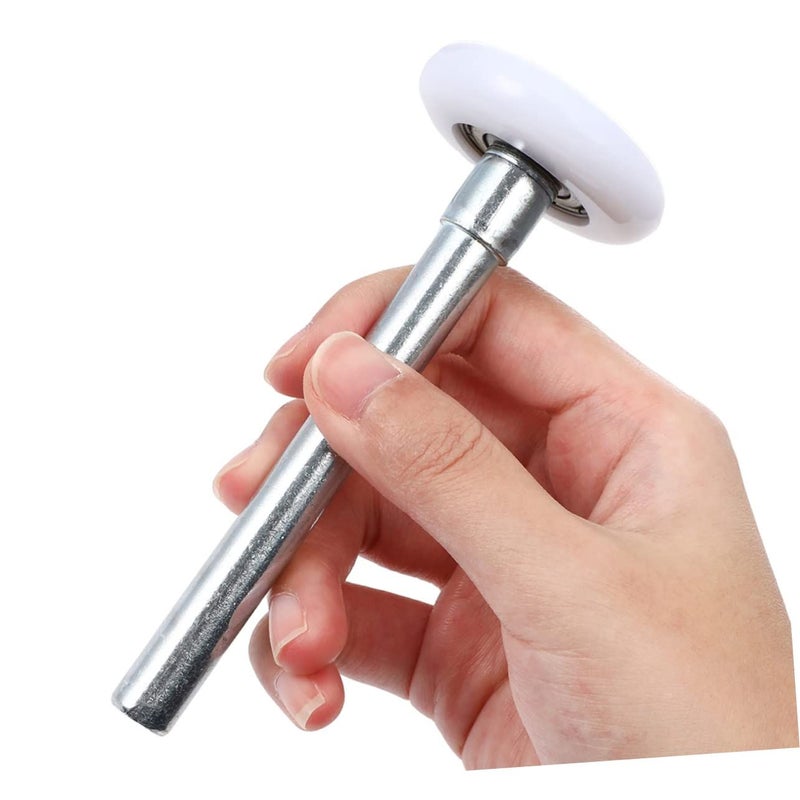 2 Pcs Nylon Garage Door Roller With Stem Durable Replacement Quiet Operation Compatible Standard Automatic Doors - Image 2