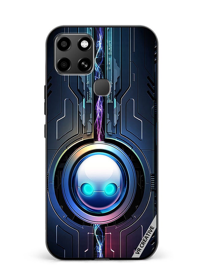VR CREATIVE Protective Case Cover For Infinix Smart 6 Rog Asus Design Multicolour - Image 1