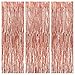KatchOn Rose Gold Fringe Curtain XtraLarge 8x32 Feet Pack of 3 Rose Gold Backdrop for Bachelorette Party Decor Graduation Decorations 2025 Fringe Backdrop for Rosegold Birthday Decorations - Image 4