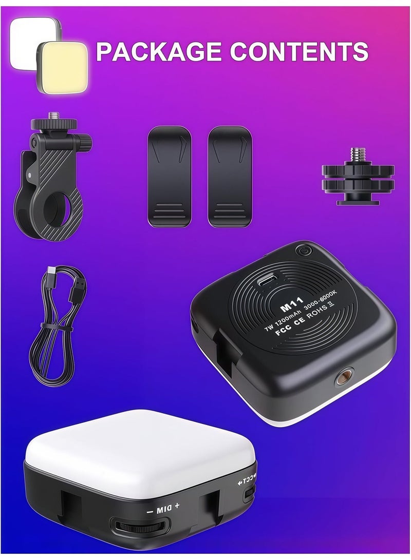BlueHole Portable Clip on Fill Light with 62 Beads, 3 Colors and 9 Modes, Adjustable from Multiple Angles, Perfect for Selfie and Video Beauty, a Versatile Beauty Tool for Mobile Phones and Cameras - Image 3